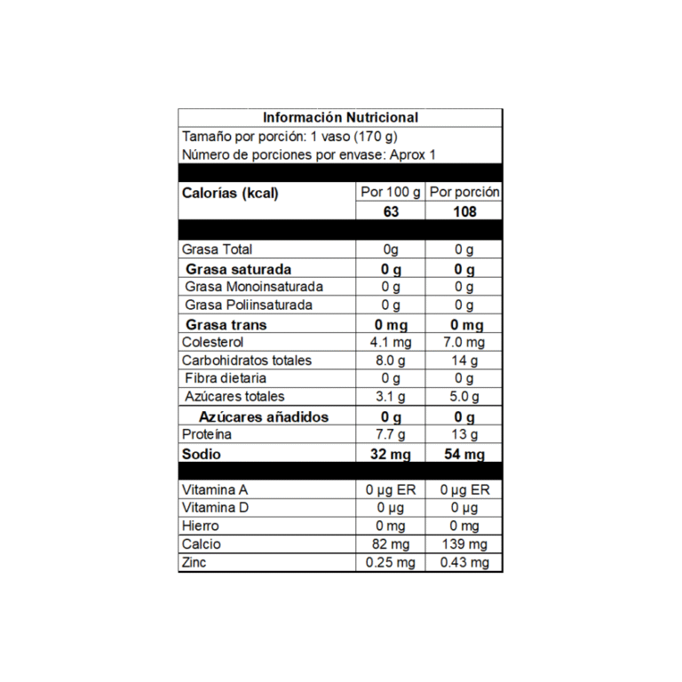 Yoghurt Griego Sabores 170g x 4 unidades