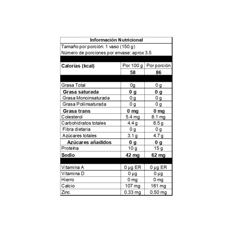 Yoghurt Griego Natural 500g