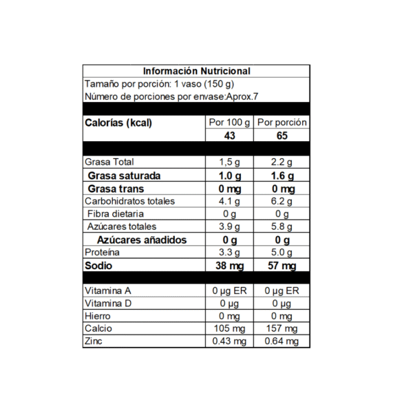 Yoghurt Frutos Rojos 1000g - Imagen 2